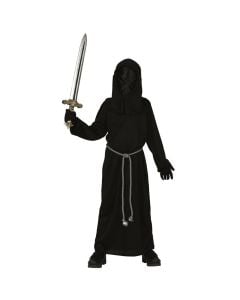 Suit for children, black hood, black, 7-9 years old, 1 piece