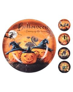 Pjatë servirje për halloween, witch, dizenjo mikse, polipropilen,33 cm, mikse, 1 copë