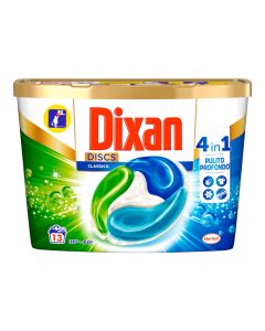 Detergjent kapsulë për rroba, Dixan, Classic, 4në1, 13 kapsula, 1 pako