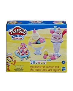 Play-Doh, ice cream , 5 cope