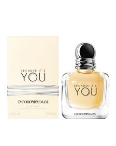 Parfum për femra, Giorgio Armani, Emporio, EDP, qelq dhe metal, 50 ml, bezhë, 1 copë