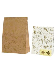 Cardboard bag, mixed colors, 20.5x2.8x1 cm, 1 piece