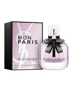 Parfum per femra, Yves Saint Laurent, Mon Paris Couture, EDP, 50 ml, qelq dhe metal, lejla, 1 copë