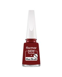 Manikyr për thonjtë, 416 Straight Red , Flormar, qelq dhe plastikë, 1 copë