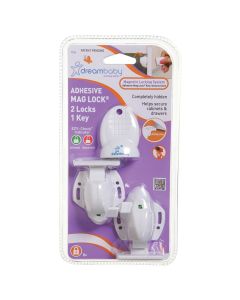 Drawer protectors, plastic, white, 2 pieces