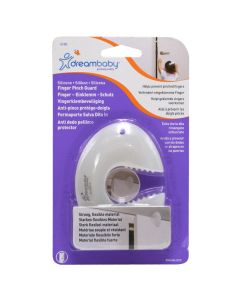 Door protector, silicone, white, 1 piece