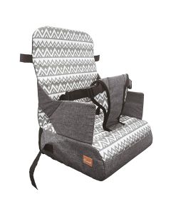 Bag and seat for children, for travel, gray, 1 piece
