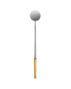 Circular pizza shovel, aluminium, 18x77 cm, 1 piece
