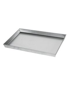 Pizza pan, aluminium, 30x35 cm, silver, 1 piece