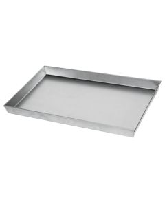 Pizza pan, aluminium, 30x45 cm, silver, 1 piece
