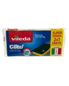 Sfungjer enësh, Vileda, Glitzi 2+1, 3 cope, 1 pako