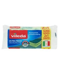 Sfungjer enësh, Vileda, Ultra Fresh, 3 copë, 1 pako