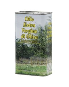 Kontenitor vaji, metalik, dizenjo ulliri, 3 litër, 1 copë