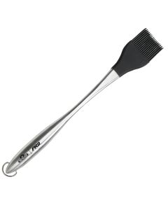 Silicone brush, stainless steel, Napoleon, 30 cm, gray and black, 1 piece