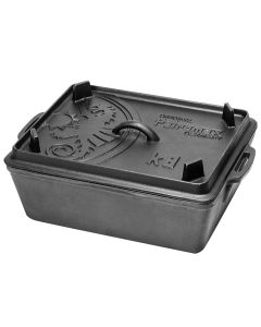 Petromax Loaf Pan With Lid, 34 x 14.5 x 24 cm, 5.5 l, 1 piece