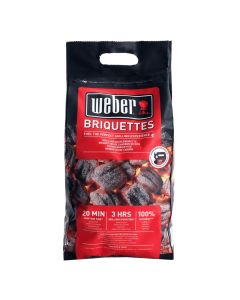 Weber barbecue briquettes, 100% natural, 4 kg, 1 pack