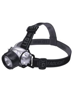 Head lamp for camping, Escape, 7 Led, AAA battery, black, 1 piece