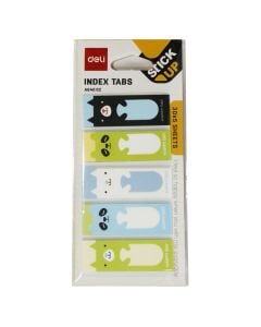 Deli Index shkolle, 45x15 cm, 30 flete, miks
