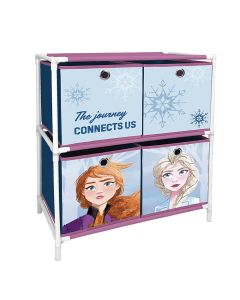 Raft magazinues për dhomë fëmijësh, Disney, Frozen II, alumin+poliestër, 53x30x60 cm, blu, 1 copë