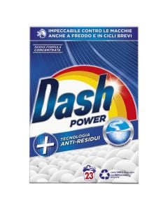 Detergjent pluhur për rrobat, Dash, 23 larje, 1 copë