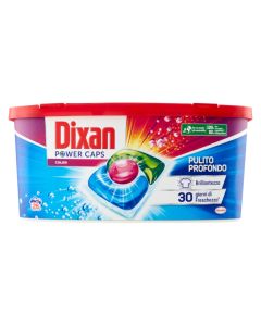 Detergjent kapsulë për rrobat, Dixan, color, 26 kapsula, 1 pako