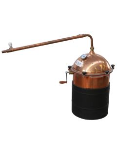Distillation kettle, copper, Hobby, 35 lt, zingato cooler, 1 piece