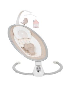 Children's relaxation chair, Kikka boo, Twiddle, with music, 78x66x70 cm, beige, 1 piece