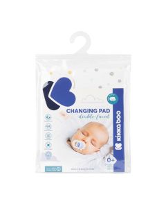 Nderruese per bebe, Kikka boo, 100% pambuk, 40x60 cm, e bardhe, 1 cope