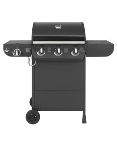 Barbekju me gaz, El Fuego, San Colombus, 3+1, inoks, argjend, 1 copë