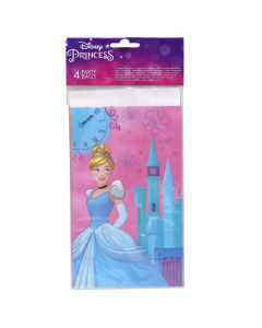 Gift bag, Princess, cardboard, 22x13x7 cm, 4 pieces, 1 pack