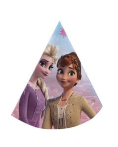 Hats, Frozen II, cardboard, one size, 6 pieces, 1 pack
