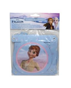 String, Frozen II, Happy Birthday, cardboard, 200 cm, 1 piece
