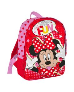 Cantë për fëmijë, Minnie Mouse, poliestër, 21x27x7 cm, e kuqe, 1 copë