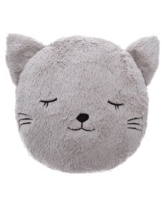 Jastëk dekorues, Cat, 30 cm, gri, 1 copë