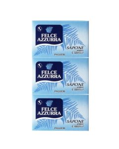 Solid soap, Felce Azzurra, classic, 3x100 gr