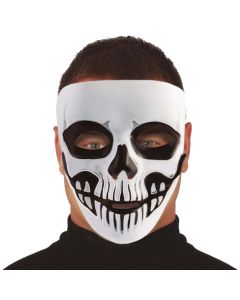 Halloween mask, skeleton, pvc, mixed, 1 piece