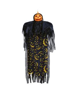 Dekoruese me varje për halloween, kungull, me zë, drita, 180 cm, plastike, 1 copë