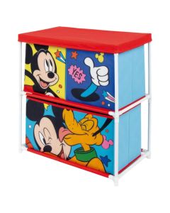 Raft magazinues per femije, Mickey Mouse, alumin+poliester, mikse, 53x30x60 cm, 1 cope