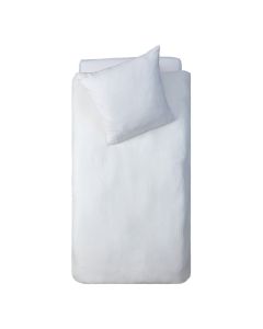Bed set for children, cotton, white, 140x200 cm, 1 piece