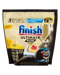 Kapsula per lavastovilje, Finish, Ultimate plus, all in 1, 22 kapsula, 1 pako