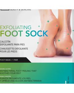Foot mask, IDC, exfoliating, 2x20 ml, 1 piece