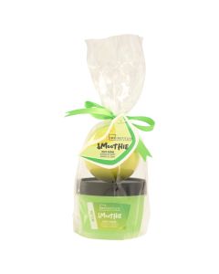 Set dushi, IDC, scrub&bombs, mini smothie, 95 ml+100 gr, melon, 1 cope
