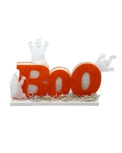 Decorator halloweeni Boo with led