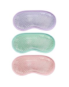 Eye mask, IDC, aqua peas, with pearls, mixed, 1 piece