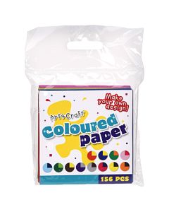 Letra me ngjyra, Art&Craft, 24 ngjyra, 156 cope, 80 gr, 1 pako