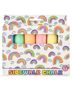 Crayons, 6 pieces, 10.5x2.5 cm, 1 pack