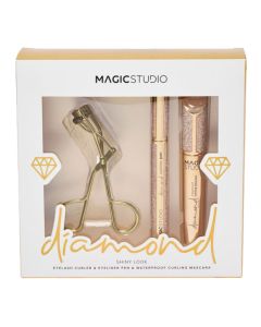 Set for eyelashes, IDC Institute, 1 mascara, 1 eyeliner pen, 1 eyelash curler, 1 pack