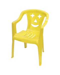 Chair for children, Jinnefer, yellow, 35x36.5x52 cm, polypropylene, 1 piece