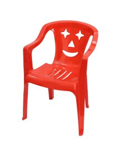 Chair for children, Jinnefer, red, 35x36.5x52 cm, polypropylene, 1 piece