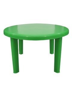 Table for children, Mini Roma, green, 89x89x50 cm, polypropylene, 1 piece